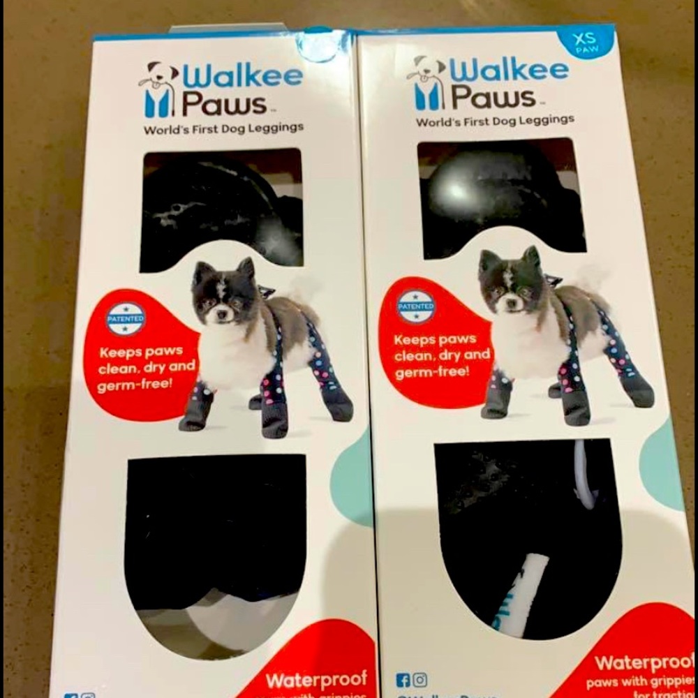Walkee Paws xs ONE PAIR ONLY. Tried on once only.